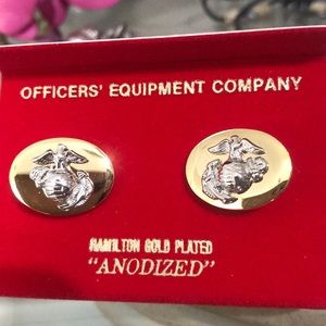 Marines Cuff links Officers equipment company